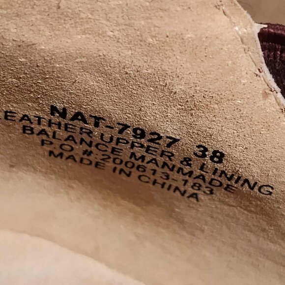 Alegria Floral suede 'Natalee' brown ankle bootie size 8, Euro 38 - Picture 11 of 11